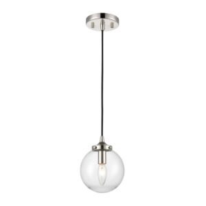 Boudreaux  Mini Pendant in Matte Black by ELK Home