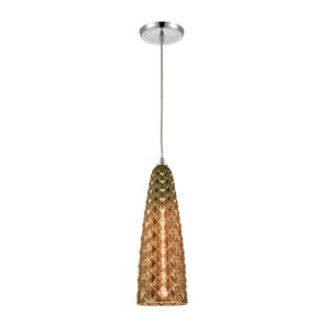 Glitzy  Mini Pendant in Polished Chrome by ELK Home