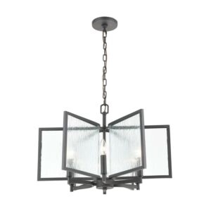 Inversion  Chandelier in Charcoal by ELK Home