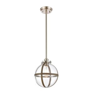 Cusp  Mini Pendant in Light Wood by ELK Home