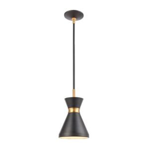 Modley 1-Light Mini Pendant in Matte Black