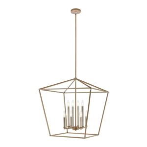 Fairfax  Chandelier in Light Wood by ELK Home