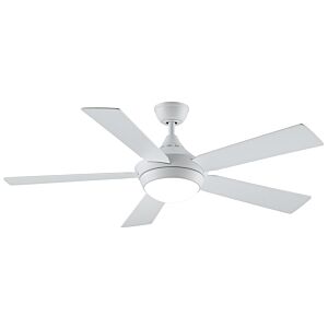 Celano V2 1-Light 52" Hanging Ceiling Fan in Matte White