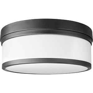 Celeste 3-Light Ceiling Mount in Textured Black