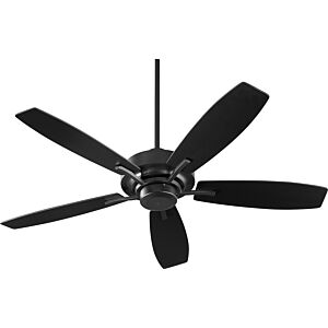 SOHO 52"Ceiling Fan in Textured Black by Quorum International