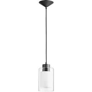 882 Pendants One Light Pendant in Textured Black by Quorum International