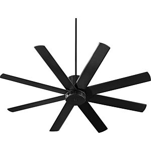 Proxima 60"Ceiling Fan in Textured Black by Quorum International