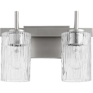 520 Lighting Series 2-Light Bathroom Vanity Light in Satin Nickel