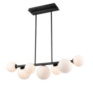 Alouette 7-Light Linear Pendant in Graphite