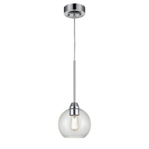 Andromeda 1-Light Mini-Pendant in Chrome