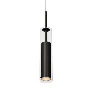 Jarvis One Light Pendant in Black by Kuzco Lighting