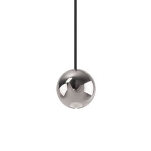 Exo LED Pendant in Chrome by Kuzco Lighting