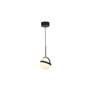 Globo LED Mini Pendant in Matte Black