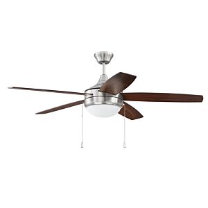 Craftmade 52" Phaze 5 Ceiling Fan in Brushed Polished Nickel