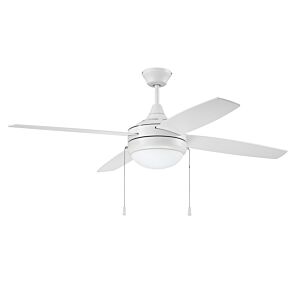 Craftmade 52" Phaze 4 Ceiling Fan in White