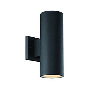 Pillar LED Outdoor Wall Lantern in Textured Black by Craftmade