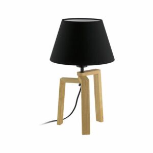 Chietino One Light Table Lamp in Wood by Eglo USA