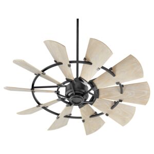 Windmill 52" Patio Fan in Textured Black