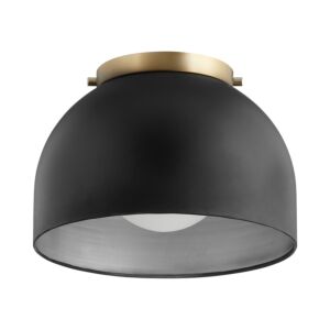 3004 Ceiling Mounts 1-Light Ceiling Mount in Textured Black