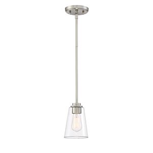 Westin 1-Light Mini Pendant in Satin Platinum