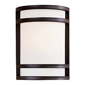 The Great Outdoors Bay View 10 Inch Outdoor Wall Light in Oil Rubbed Bronze