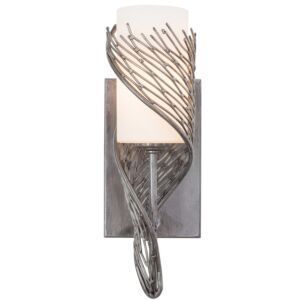 Flow One Light Wall Sconce in Steel by Varaluz