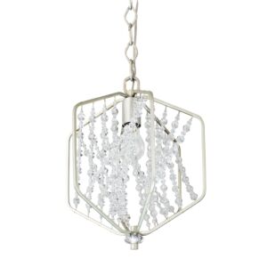 Chelsea  Mini Pendant in Silverado by Varaluz