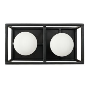 Plaza  Bathroom Bathroom Vanity Light in Carbon Havana Gold by Varaluz