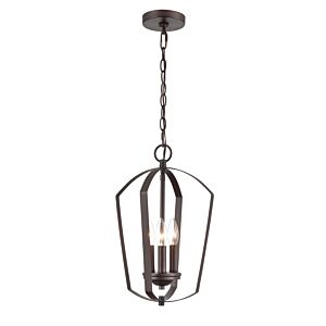 Millennium Lighting Ivey Lake 3-Light Pendant In Rubbed Bronze