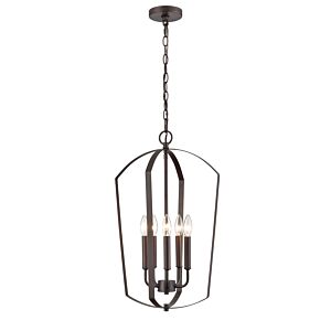 Millennium Lighting Ivey Lake 5-Light Pendant In Rubbed Bronze