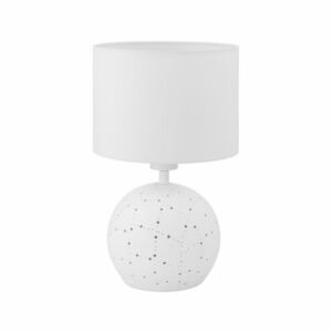 Montalbano One Light Table Lamp in White by Eglo USA