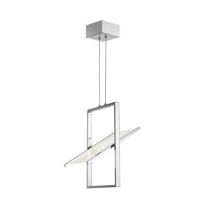 Artcraft Palo Alto LED Pendant Light in Chrome