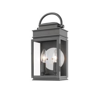 Artcraft Fulton 2-Light Outdoor Wall Light in Black