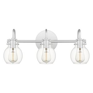 Andrews 3-Light Bathroom Vanity Light in Polished Chrome