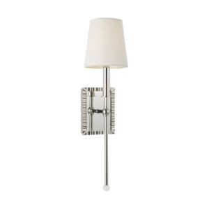 Baxley One Light Wall Sconce in Polished Nickel by Visual Comfort Studio