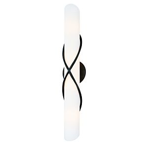 Roxbury Four Light Wall Sconce in Graphite by Troy Lighting