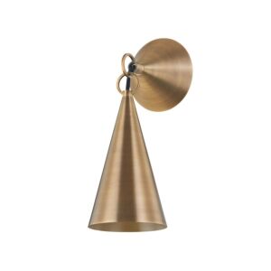 Midvale One Light Wall Sconce in Patina Brass by Troy Lighting