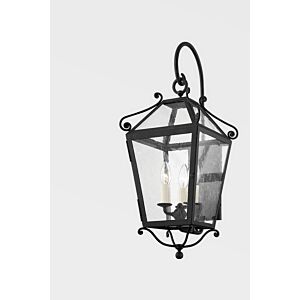 Santa Barbara County Three Light Wall Sconce in French Iron by Troy Lighting