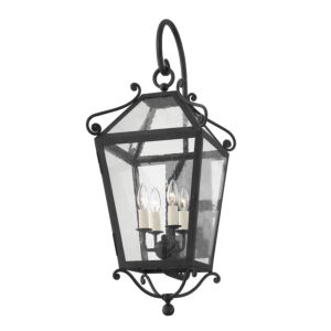 Santa Barbara County Four Light Wall Sconce in French Iron by Troy Lighting