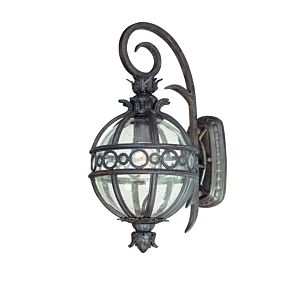 Campanile One Light Wall Lantern in French Iron by Troy Lighting