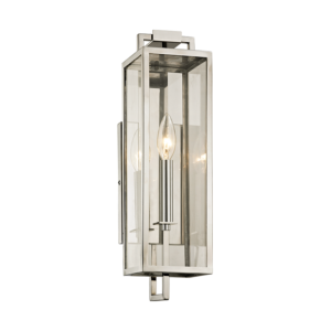 Beckham One Light Wall Sconce in Stainless Steel by Troy Lighting