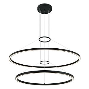 O'Hara 1-Light LED Chandelier in Matte Black