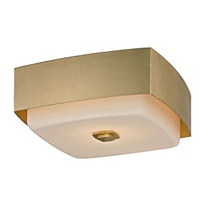 Allure Two Light Flush Mount in Gold Leaf by Troy Lighting