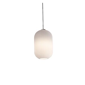 Callie 1-Light Pendant in White