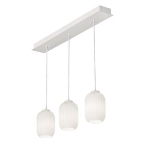 Callie 3-Light Pendant in White