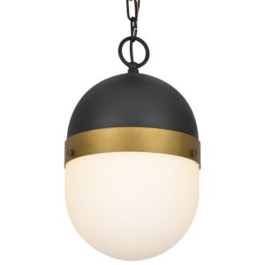 Brian Patrick Flynn for Capsule Outdoor Ceiling Light in Black And Gold