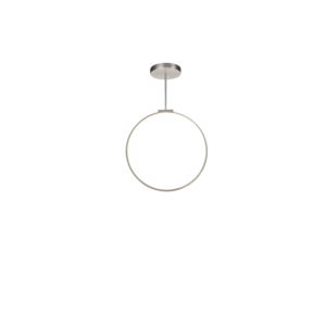 Cirque LED Pendant in Brushed Nickel by Kuzco Lighting