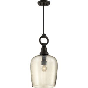 Kendrick One Light Mini Pendant in Western Bronze by Quoizel