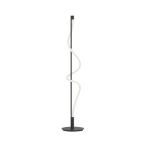 Cursive LED Floor Lamp in Black by Kuzco Lighting