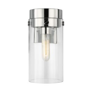 Visual Comfort Studio Garrett Wall Sconce in Polished Nickel by Chapman & Myers